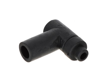 Capuchon de bougie antiparasite coudé 90° noir, universel vélomoteurs, scooter, motos.. Capuchon de bougie antiparasite coudé 90° noir, universel vélomoteurs, scooter, motos..