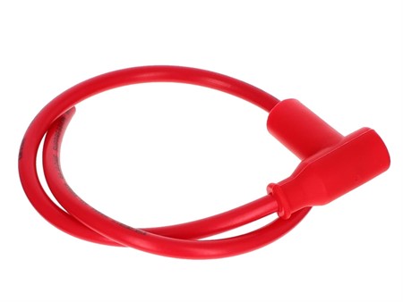 Zündkabel Racing inkl. silikon Kerzenstecker, Rot