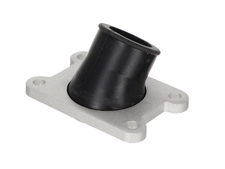 Ansaugstutzen Motoforce RACING, Minarelli AM6, inkl. 2 Adapter (Anschlussweite 24mm + 32mm)