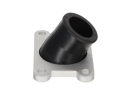 Ansaugstutzen Motoforce RACING, Minarelli AM6, inkl. 2 Adapter (Anschlussweite 24mm + 32mm)