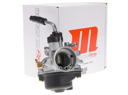 Carburateur de 17,5mm Motoforce Racing, E-Choke, Piaggio