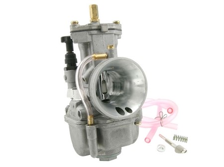 Carburateur Motoforce Racing 28 mm PWK à boisseau plat et Powerjet Carburateur Motoforce Racing 28 mm PWK à boisseau plat et Powerjet