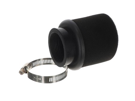 Luftfilter Schaumstoff Ø=50mm gerade (schwarz)