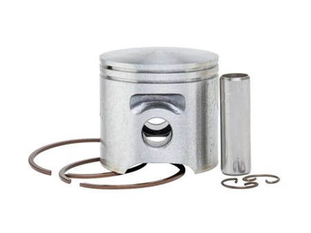 Piston complet MVT Iron max 75cc (48.5mm),  moto 50cc Derbi Euro 3-4