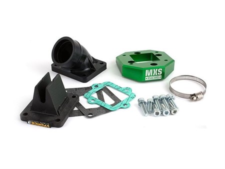 Kit admission MXS Racing, High Flow, moteur scooter Minarelli horizontal (Aerox/Nitro, Mach G/Jog etc...) Kit admission MXS Racing, High Flow, moteur scooter Minarelli horizontal (Aerox/Nitro, Mach G/Jog etc...)