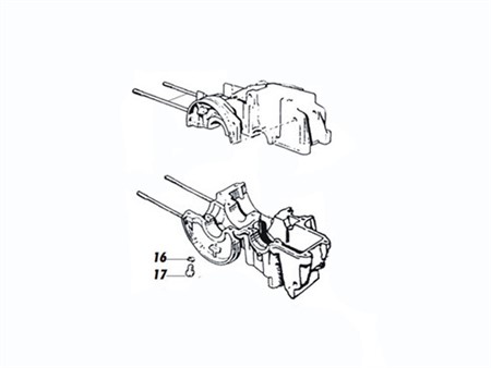 vis de vidange Carter vilebrequin  M6 x 8mm