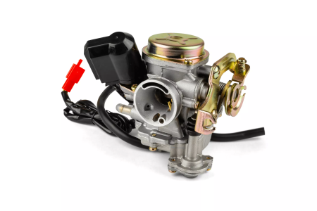 Vergaser GY6, mit Metalldeckel, 50cc (139QMB/QMA) Vergaser GY6, mit Metalldeckel, 50cc (139QMB/QMA)