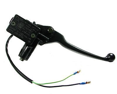 Hauptbremszylinder GY6, inkl. Bremshebel, für vorne, 50cc (139QMB/QMA) Hauptbremszylinder GY6, inkl. Bremshebel, für vorne, 50cc (139QMB/QMA)