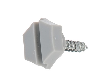 Vis en plastique gris pour carrosserie latérale, vélomoteurs Pony GTX 503 / Cilo 521/ KTM GP40