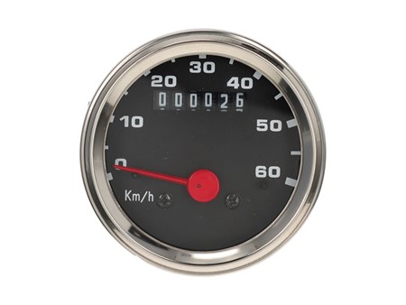 Tacho 0-60km/h Ø=60mm Transval, Pony GTX 521 ect.