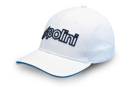 Cap Polini weiss / dunkeblau Cap Polini weiss / dunkeblau