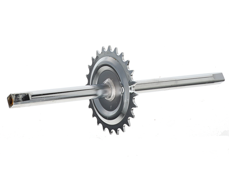Tretachse Pony GTX 521, 24 Zähne, 4-Kant Tretachse Pony GTX 521, 24 Zähne, 4-Kant