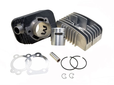 Kit Polini Racing 43mm fonte, axe 10mm, avec culasse, Piaggio SI Kit Polini Racing 43mm fonte, axe 10mm, avec culasse, Piaggio SI