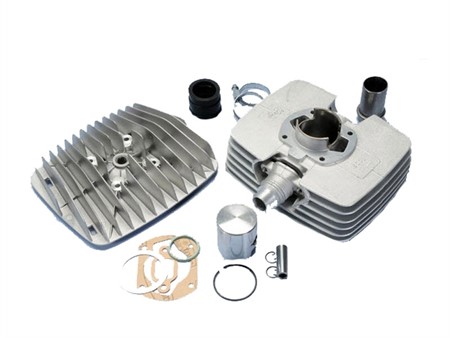 Kit cylindre complet Polini S6000 alu 80cc 48mm (vilo course 44mm), moteur Sachs 5V