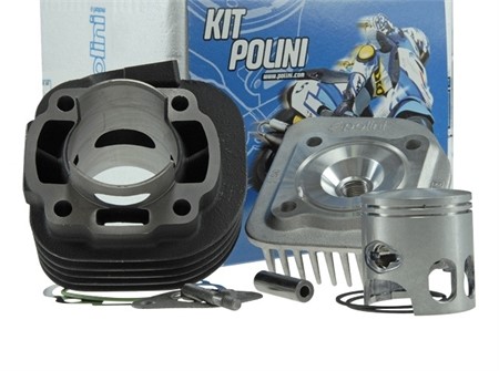 Kit cylindre POLINI Sport 70cc, Minarelli horizontal air et CPI Kit cylindre POLINI Sport 70cc, Minarelli horizontal air et CPI