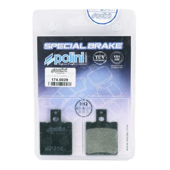 Bremsbeläge vorne Polini organisch 39.8 x 56.3 x 7.3 mm