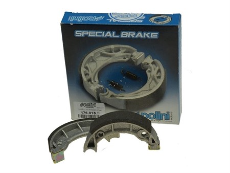 Machoires de frein Polini pour jante en alu avant Piaggio Ciao, Si, Bravo Machoires de frein Polini pour jante en alu avant Piaggio Ciao, Si, Bravo