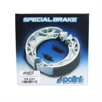 Bremsbacken Polini, Ø 80mm, Leleu Radnabe, Puch / KTM / Solex / Peugeot / Honda
