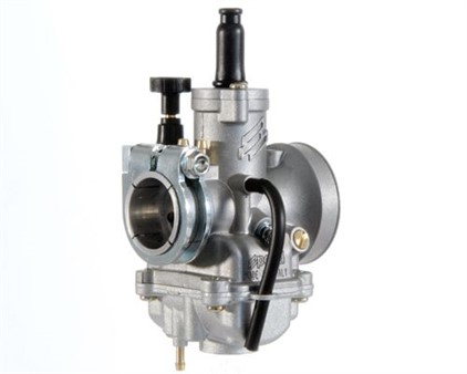 Carburateur POLINI CP 17.5mm, pour starter/choque directement sur le carbu levier Carburateur POLINI CP 17.5mm, pour starter/choque directement sur le carbu levier