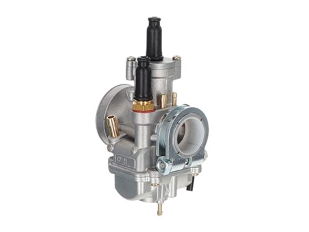 Carburateur POLINI CP 21mm montage rigide (starter/choque à cable, filtre inclus)