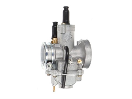Carburateur POLINI CP 21mm montage rigide (starter/choque à cable, filtre inclus)