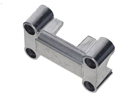 Lenker- Befestigungsplatte Silber