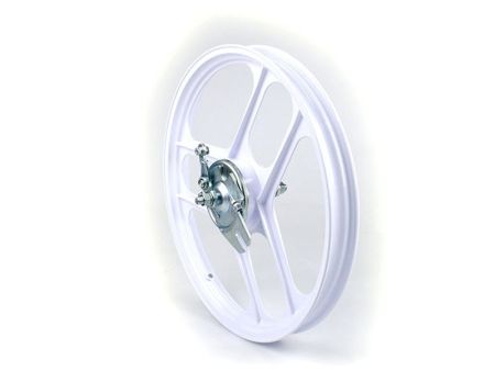 Vorderrad komp. ohne Pneu, Pony Cross 16" weiss