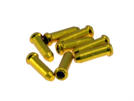 Embout de cable alu or, 2mm Embout de cable alu or, 2mm