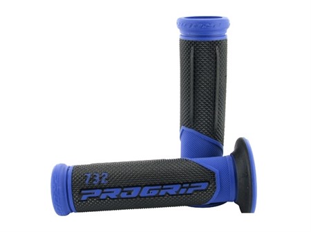 Poignées de guidon ProGrip 732, noir - bleu Poignées de guidon ProGrip 732, noir - bleu