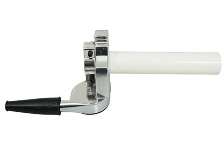 Schnellgasgriff / Kurzgasgriff Aluminium Ø22mm 90°