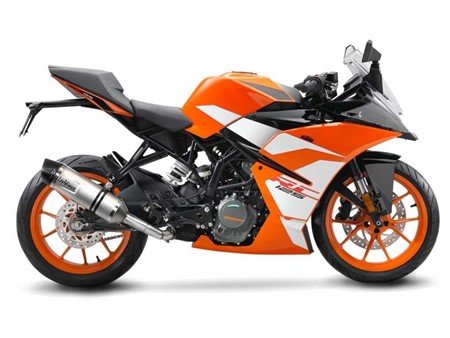 Echappement KTM DUKE/RC 125/390 LV One EVO Inox CH - Slip-On