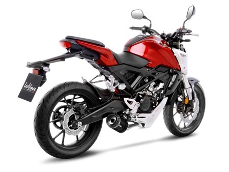 Auspuffanlage Honda CB 125 R 18-20, LV ONE EVO Carbon CH+KAT - Full System