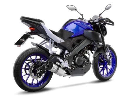 Auspuffanlage Yamaha MT-125 / YZF-R125 LV ONE EVO Inox CH+KAT - Full System - Endcap Carbon