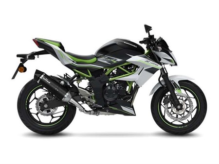 Echappement Kawasaki Z125 / NINJA 125 19-20, LV One EVO Carbon CH