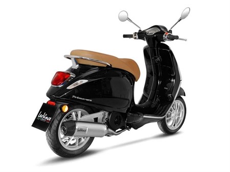 Auspuffanlage Piaggio Vespa Primavera 125 LV ONE EVO InoxCH - Full System - Endcap Carbon