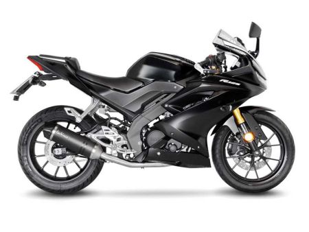 Auspuffanlage Yamaha MT-125 / YZF-R125 LV ONE EVO Carbon CH+KAT - Full System - Endcap Carbon
