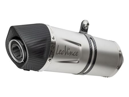 Auspuffanlage Yamaha MT-125 / YZF-R125 LV ONE EVO Inox CH+KAT Euro5 - Full System - Endcap Carbon