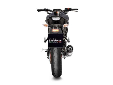 Auspuffanlage Yamaha MT-125 / YZF-R125 LV ONE EVO Inox CH+KAT Euro5 - Full System - Endcap Carbon