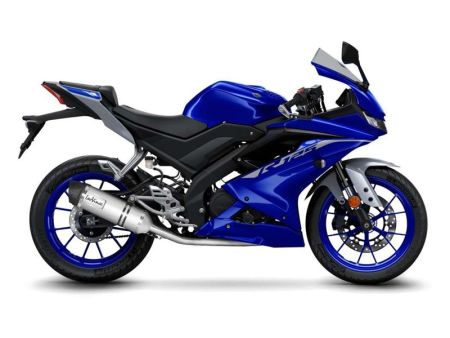 Auspuffanlage Yamaha MT-125 / YZF-R125 LV ONE EVO Inox CH+KAT Euro5 - Full System - Endcap Carbon