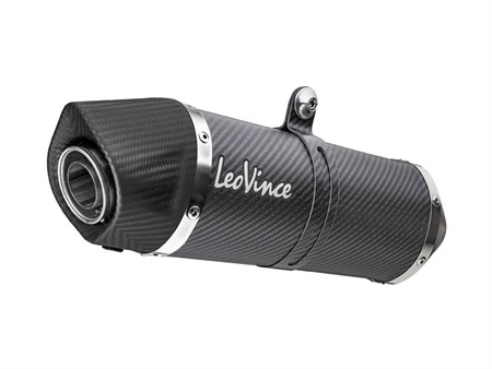 Pot déchappement Yamaha MT-125 / YZF-R125 LV ONE EVO Carbon CH+KAT Euro5 - Full System - Endcap Carbon