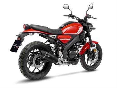 Pot déchappement Yamaha MT-125 / YZF-R125 LV ONE EVO Carbon CH+KAT Euro5 - Full System - Endcap Carbon