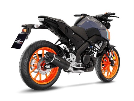 Pot déchappement Yamaha MT-125 / YZF-R125 LV ONE EVO Carbon CH+KAT Euro5 - Full System - Endcap Carbon