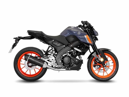 Pot déchappement Yamaha MT-125 / YZF-R125 LV ONE EVO Carbon CH+KAT Euro5 - Full System - Endcap Carbon