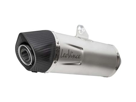 Auspuff Leovince One Evo Inox, Vespa GTS 125 ab 2021, Euro5, CH - Slip-On - Endcap Carbon Auspuff Leovince One Evo Inox, Vespa GTS 125 ab 2021, Euro5, CH - Slip-On - Endcap Carbon