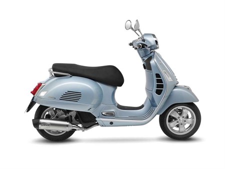 Auspuff Leovince One Evo Inox, Vespa GTS 125 ab 2021, Euro5, CH - Slip-On - Endcap Carbon