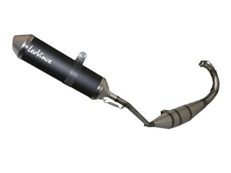 Pot d'échappement Leovince X-Fight Black edition, Aprilia RS4 50 2011- Pot d'échappement Leovince X-Fight Black edition, Aprilia RS4 50 2011-