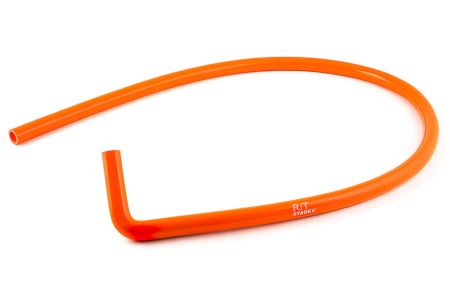 Durites de radiateur STAGE6, 1500mm, 1 x 90 degrés, ORANGE Durites de radiateur STAGE6, 1500mm, 1 x 90 degrés, ORANGE