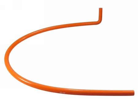 Kühlwasserschlauch Stage6, 1500mm, 1 x 90 Grad, Orange