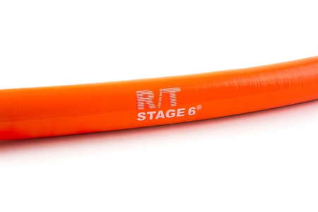 Kühlwasserschlauch Stage6, 1500mm, 1 x 90 Grad, Orange