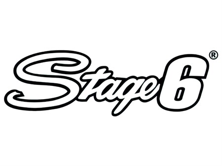 Aufkleber Stage6 20x6cm - Weiss Aufkleber Stage6 20x6cm - Weiss